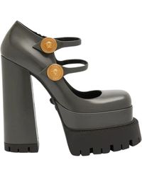 Versace - Medusa Aevitas Platform Mary Janes Pump - Lyst