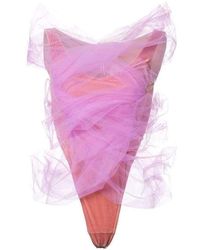 Y. Project Y / Project Pink Tulle Layer Second Skin Bodysuit