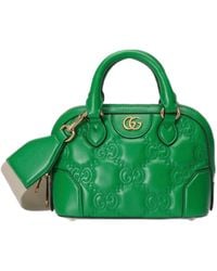 Gucci - GG Matelassé Zipped Mini Crossbody Bag - Lyst
