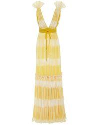 prabal gurung yellow dress