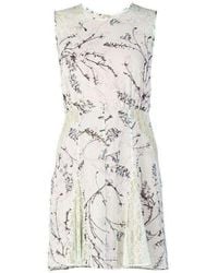 BCBGMAXAZRIA - Gwenyth Blocked Sleeveless Flared Skirt Dress - Lyst