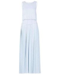 BCBGMAXAZRIA - Jenine High Split Pleated Skirt Maxi Dress - Lyst