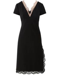 Gucci - Lace Midi Dress - Lyst