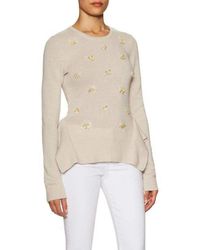 BCBGMAXAZRIA - Loretta Beaded Cashmere Blend Pullover - Lyst