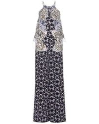 Stella McCartney - Applique Silk Jumpsuit - Lyst