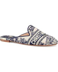dior flat mules