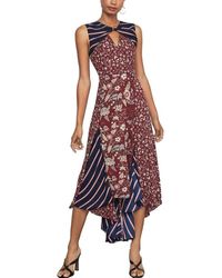 BCBGMAXAZRIA Synthetic Eve Midi Dress 