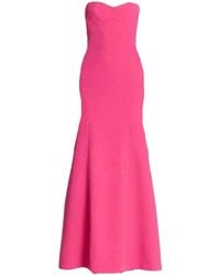 BCBGMAXAZRIA - Surrey Strapless Fitted Bustier Gown - Lyst