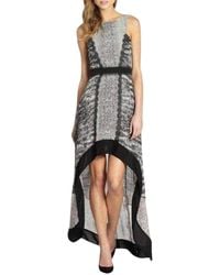 BCBGMAXAZRIA - Sienna Sleeveless High Low Dress - Lyst