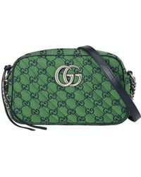 Gucci - GG Marmont Quilted Crossbody Bag - Lyst