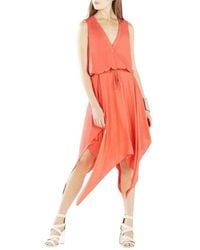 BCBGMAXAZRIA - Klara Wrap-top Dress - Lyst