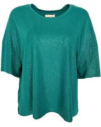 Alexandre Vauthier - Crystal Embellished T-shirt - Lyst