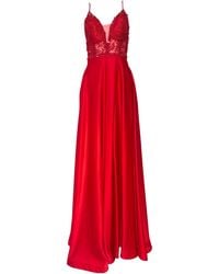Cult Moda - Open Back Formal Long Prom Ball Gown - Lyst