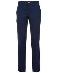 Gucci - Silk Blend Trousers Pants - Lyst