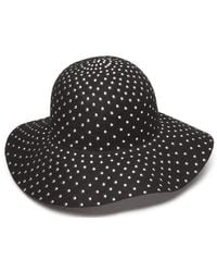 Gucci - Studded Wool-felt Wide Brim Hat - Lyst