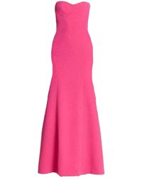 BCBGMAXAZRIA - Surrey Strapless Fitted Bustier Gown - Lyst