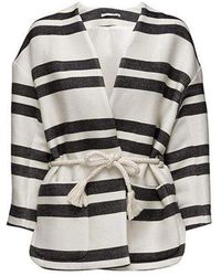 Filippa K - Ellie Belt Cotton Blend Jacket - Lyst