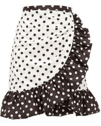 Rodarte - Ruffled Polka-dot Skirt - Lyst