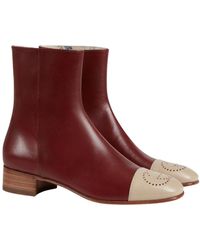 Gucci - Interlocking G Ankle Boots - Lyst