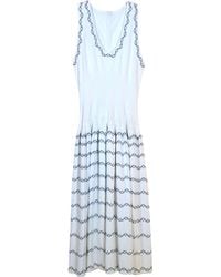 Alaïa - Knit Sleeveless Maxi Dress - Lyst