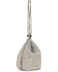 Cult Gaia - Rue Crystal Top Handle Wristlet Bag - Lyst