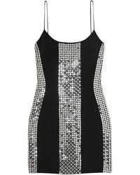 David Koma - Crystal Embroidered Cami Mini Dress - Lyst