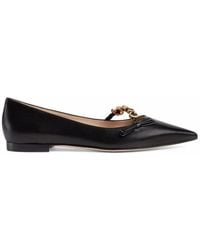 Gucci - Logo-plaque Ballerina Shoes - Lyst