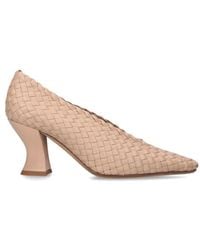 Bottega Veneta - Almond Leather Pumps - Lyst