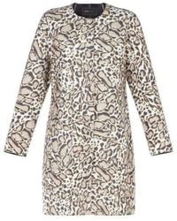 BCBGMAXAZRIA - Mickie Ocelot Print Faux-fur Coat - Lyst