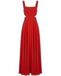 BCBGMAXAZRIA - Brielle Sleeveless Side-pleated Gown - Lyst