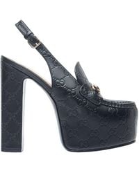 Gucci - Ottavia GG Platform Pumps 145mm - Lyst