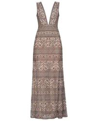 bcbgmaxazria tulle corset gown