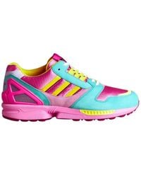 Gucci - Adidas Zx 8000 Two Tone Pink Suede Sneakers - Lyst