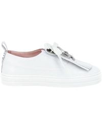 Roger Vivier - Call Me Vivier Leather Jewel Sneakers - Lyst