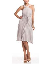BCBGMAXAZRIA - Eloise Pleated Cocktail Dress - Lyst