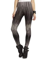 BCBGMAXAZRIA - Cameron Electric Strokes Jacquard Silk Blend Legging - Lyst