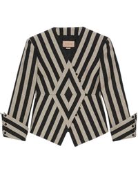 Gucci - Wool Blend Blazer Jacket - Lyst