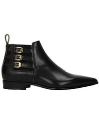 Gucci - Ankle Leather Boots - Lyst