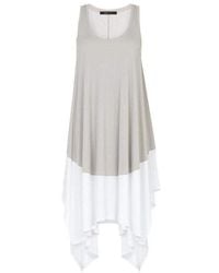 BCBGMAXAZRIA - Handkerchief-hem Knit Dress - Lyst