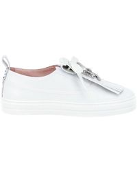 Roger Vivier - Call Me Vivier Leather Jewel Sneakers - Lyst