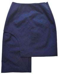 Jacquemus - Side Asymmetric Side Striped Skirt - Lyst