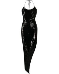 Alexandre Vauthier - Sequin Embellished Asymmetric Dress - Lyst