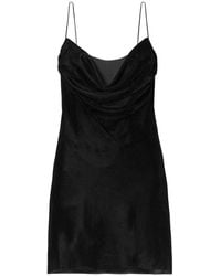 Dion Lee - Velvet Architrave Corset Mini Dress - Lyst