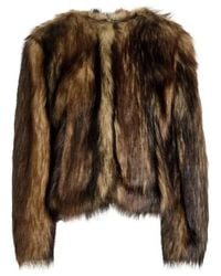 Simone Rocha - Sculpted Faux Fur Fray Jacket - Lyst