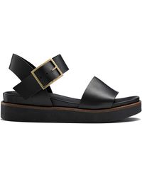 russell and bromley flat sandals