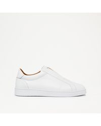 Russell & Bromley - Boldon Men's White Slip On Sneaker - Lyst