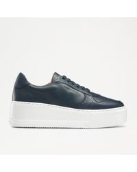 Russell Bromley Wildside Lace up Sneaker in White Lyst UK
