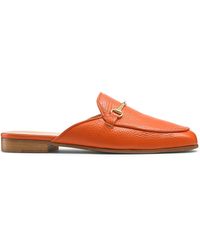 Russell & Bromley Loafermule Backless Loafer - Orange