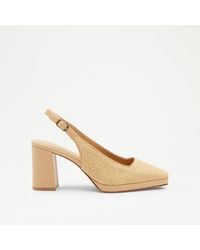 Russell & Bromley - Holly Slingback Platform - Lyst