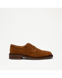 Russell & Bromley - Tawney Men's Tan Brown Suede Lace Up Derby Shoes - Lyst